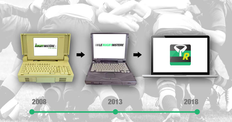 [10 ANS] L'évolution graphique du Rugbynistère au fil des ans