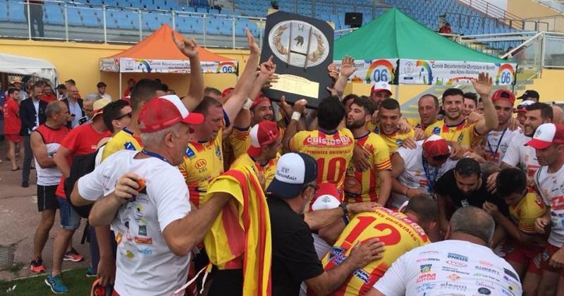 RUGBY AMATEUR : les Pyrénées Orientales décrochent le bouclier au Championnat de France des Sapeurs Pompiers