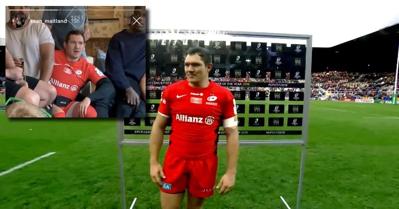 WTF - 24h après la finale, Alex Goode retrouvé au pub... et en tenue de match !