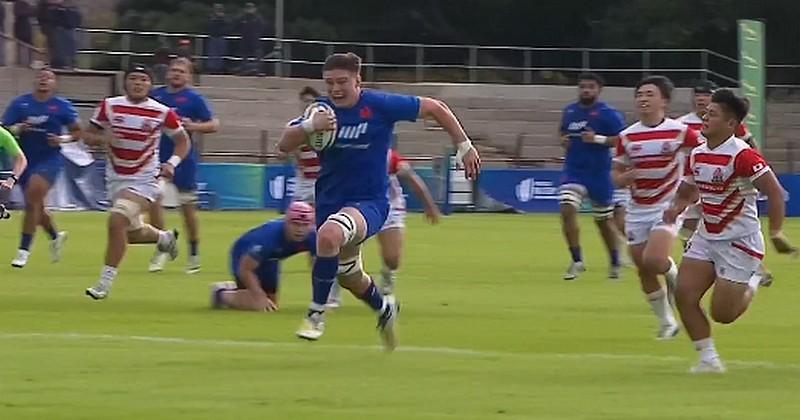 VIDEO. 4 essais en 15 minutes ! Sans pitié, Marko Gazzotti et France U20 punissent le Japon !