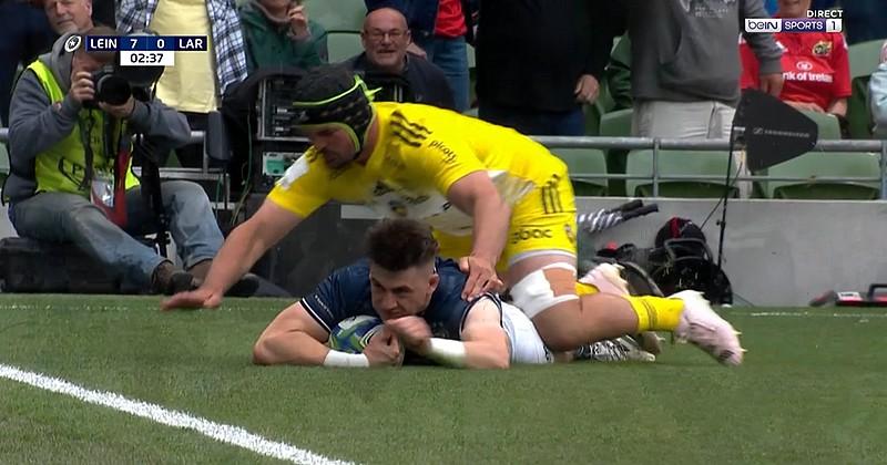 VIDEO. CHAMPIONS CUP. 40 secondes ! Le Leinster frappe d'entrée avec une superbe combinaison !