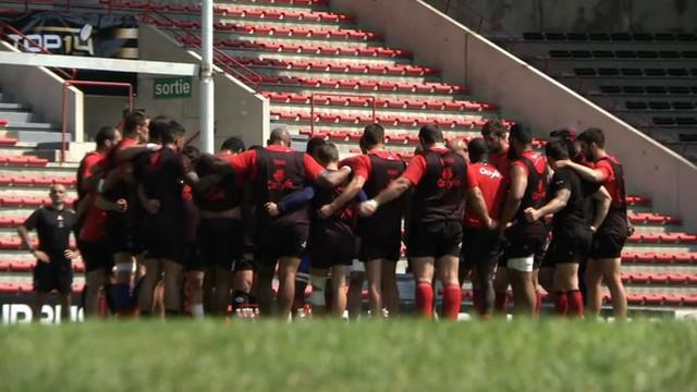 VIDEO. Canal+ a passé 48h avec Oyonnax avant le barrage historique contre le Stade Toulousain 