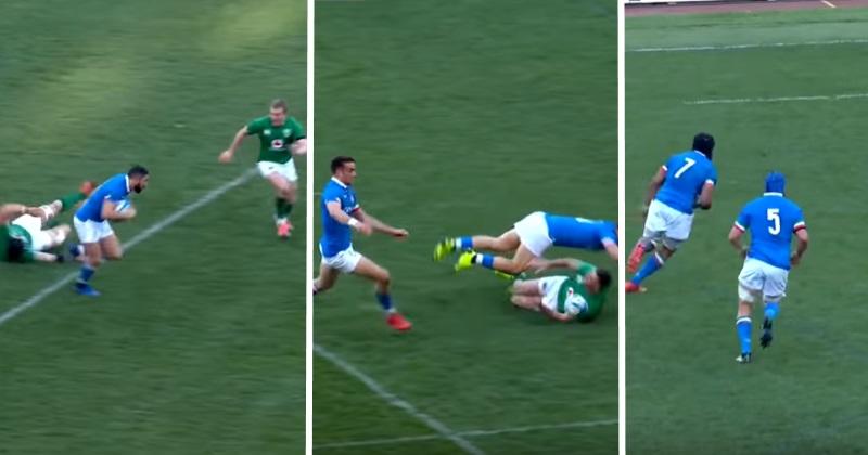 6 Nations 2019 : l'Italie remonte tout le terrain pour l'essai du week-end face à l'Irlande [VIDÉO]