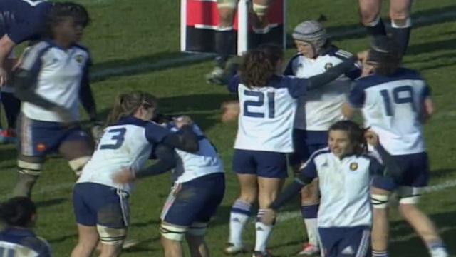 RESUME VIDEO. 6 Nations : France féminines régale et déroule face à l'Ecosse (42-0)