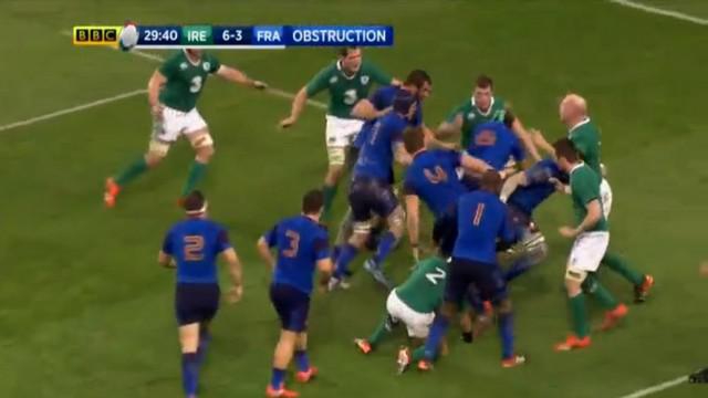 VIDEO. 6 nations. L'Irlande enfume le XV de France avec une très belle air défense