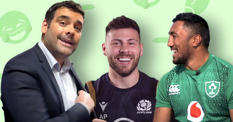 WTF. 6 Nations 2021. On a devancé Matthieu Lartot sur les jeux de mots