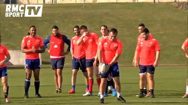 VIDEO. 6 nations. Quand les avants du XV de France font une séance de drops pour se départager