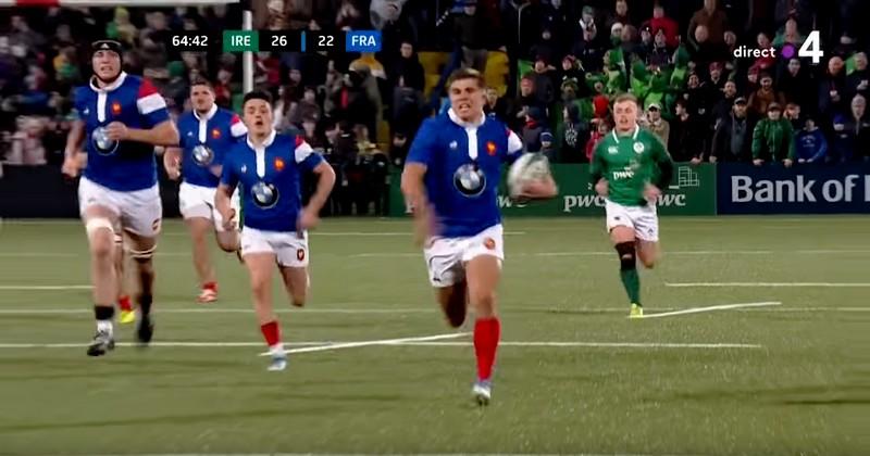 6 Nations U20 - Carbonel s'offre une course de 60m mais le trophée file en Irlande [VIDÉO]