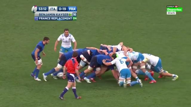 VIDEO. 6 nations. XV de France. La mêlée française impose sa puissance en Italie 