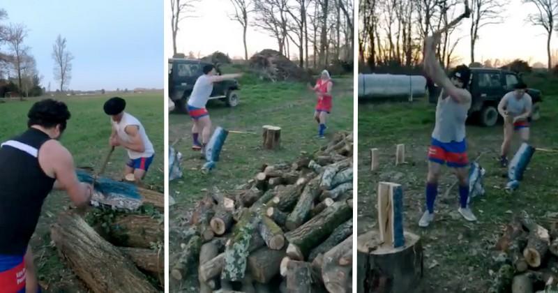 WTF - AMATEUR. A Gabarret, on prépare le derby contre Mézin à l'ancienne