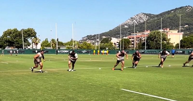 RUGBY. A Toulon, la couleur insolite des maillots d'entraînement laisse les supporters perplexes