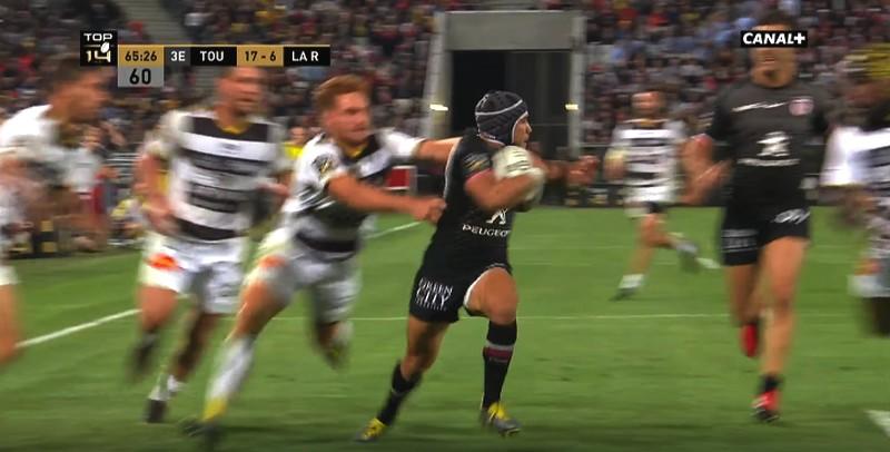 Top 14 - Demi-finale. Quatre Rochelais n'ont pas suffi à stopper Cheslin Kolbe en demie [VIDÉO]