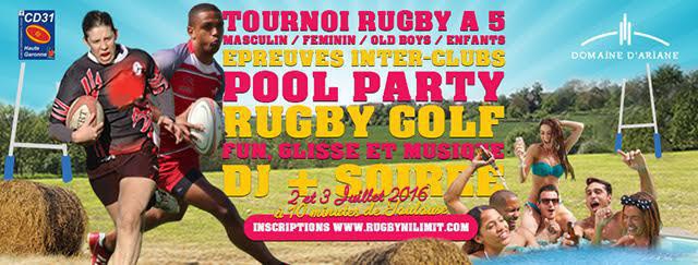 Le Rugbynistère fera son tournoi de Rugby No Limit le 2 et 3 Juillet à côté de Toulouse