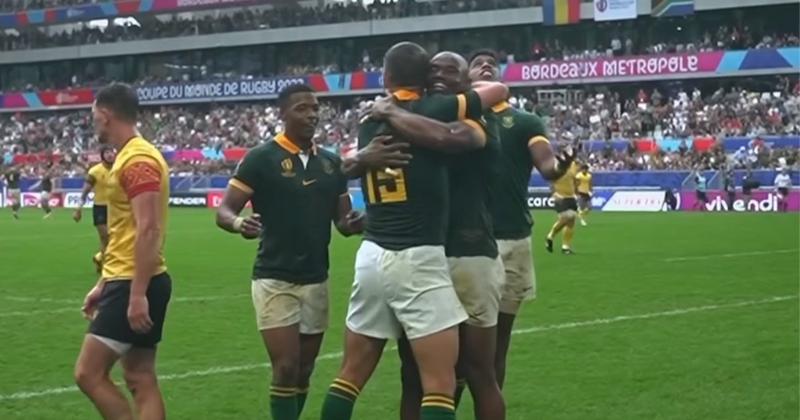 RÉSUMÉ VIDÉO. Terrifiants de réussite, des Springboks affamés allument la Roumanie