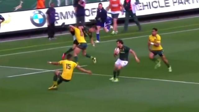 RESUME VIDEO. Afrique du Sud vs Australie : Zane Kirchner conclut l'attaque parfaite des Springboks