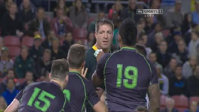 VIDEO. Afrique du sud - World XV : Quand Bakkies Botha se chauffe avec Rory Kockott