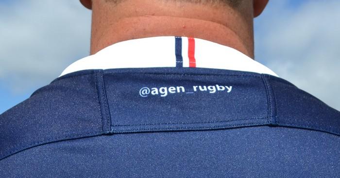 PHOTOS. Top 14 - Agen dévoile son nouveau maillot domicile pour la saison 2017-2018