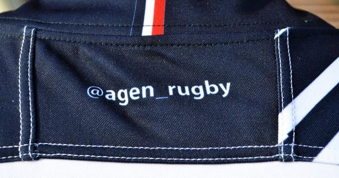 PHOTOS. Top 14 - Agen dévoile son nouveau maillot extérieur pour la saison 2017-2018