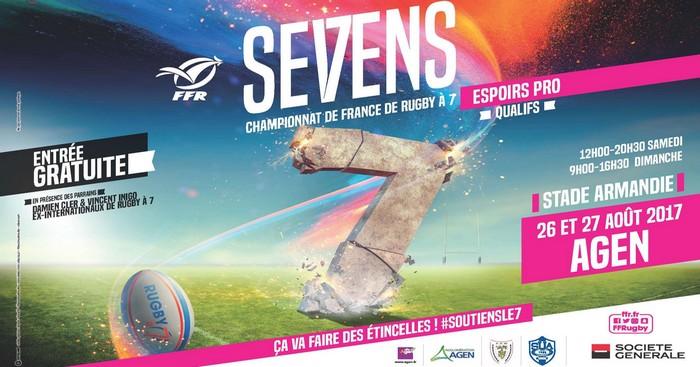 Rugby à 7 - Agen et Perpignan vont accueillir la phase qualificative de l'Espoirs Pro Sevens