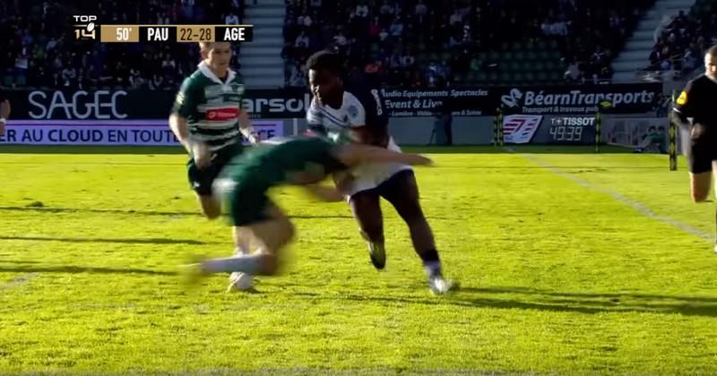 RESUME VIDEO. Top 14 - Agen s'offre Pau grâce au triplé de Filipo Nakosi