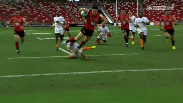 VIDEO. Super Rugby. Akihito Yamada s'envole pour un triplé en 30 minutes face aux Cheetahs