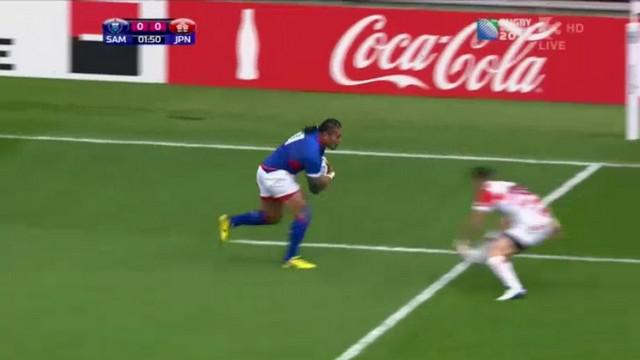 PHOTOS. Coupe du monde terminée pour Alesana Tuilagi, suspendu 5 semaines pour un coup de genou