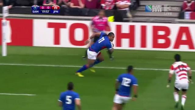 PHOTOS. Coupe du monde terminée pour Alesana Tuilagi, suspendu 5 semaines pour un coup de genou