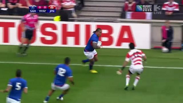 PHOTOS. Coupe du monde terminée pour Alesana Tuilagi, suspendu 5 semaines pour un coup de genou