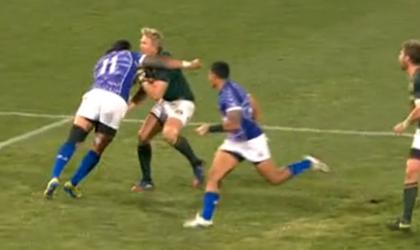 VIDEO. Alesana Tuilagi sèche Habana et décapite de Villiers : carton rouge