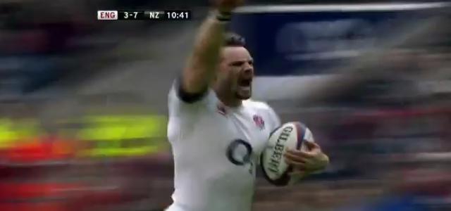 VIDEO. Le fail de Ben Foden qui s'enflamme et croit avoir marqué face aux All Blacks