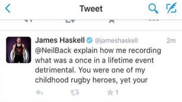 Coupe du monde - Angleterre : James Haskell règle ses comptes sur Twitter, Danny Cipriani menacé par Mike Catt ?