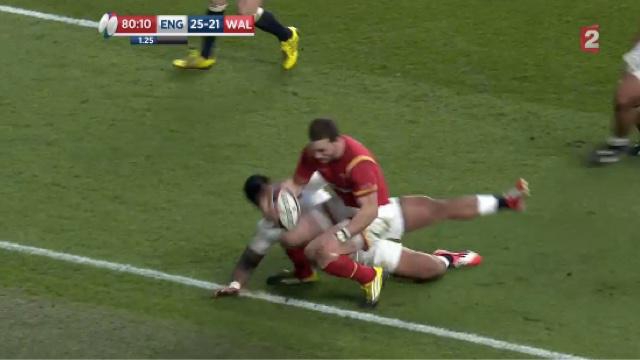 VIDÉO. VI NATIONS. Angleterre - Galles : George North avait-il le pied en touche à la 79ème minute ? 