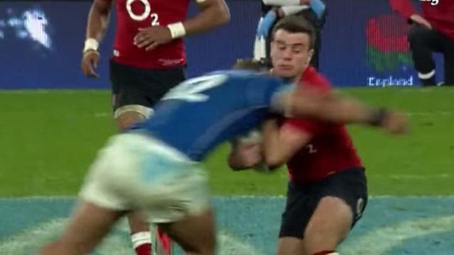 VIDEO. George Ford se fait découper dans tous les sens pour sa première titularisation face aux Samoa