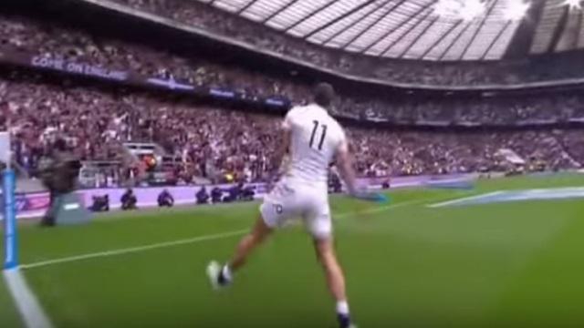 VIDEO. Angleterre - Irlande : Jonny May fait passer Tommy Bowe et Simon Zebo pour des sacs à plaquage