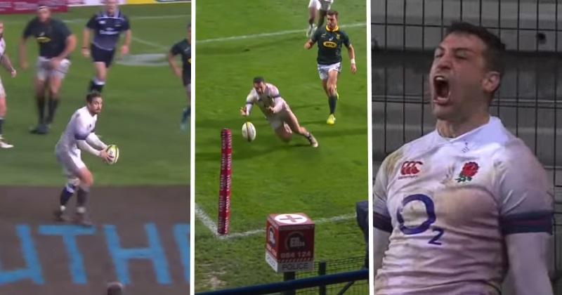 VIDEO. Angleterre : le duo Cipriani - May régale pour le superbe essai face aux Springboks