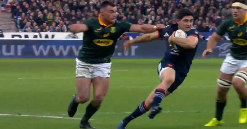 RÉSUMÉ VIDÉO. XV de France : les exploits de Teddy Thomas et d'Anthony Belleau n'ont pas suffi face aux Boks