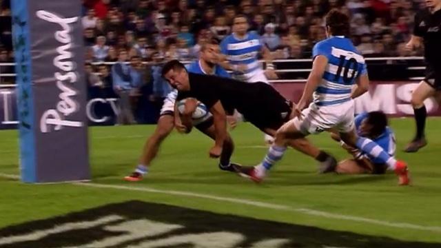 VIDÉO. RUGBY CHAMPIONSHIP. Anton Lienert-Brown brille pour sa deuxième titularisation avec les All Blacks 