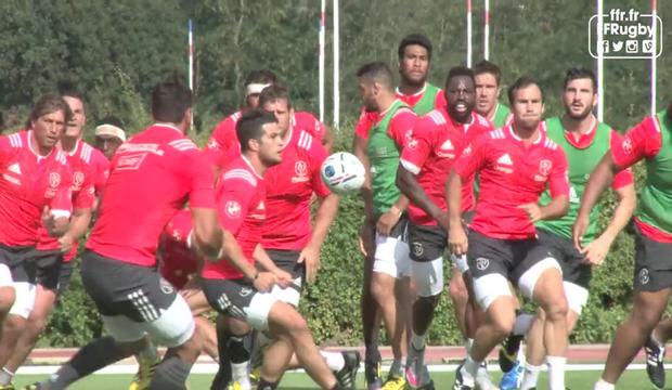 VIDEO. Coupe du monde. XV de France. Après plusieurs semaines de préparation, les Bleus ont hâte de se frotter aux Anglais