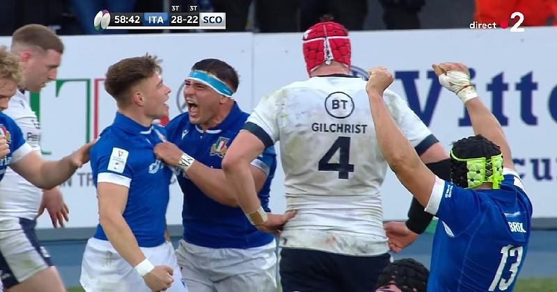 RESUME VIDEO. L'Italie fait chuter l'Ecosse dans une rencontre électrisante du 6 Nations 2024