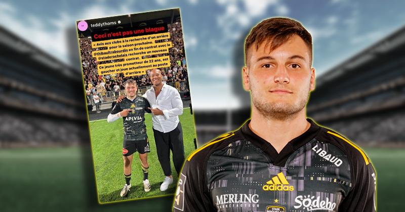 EXCLU. Soutenu par Teddy Thomas après son premier match en Top 14, rencontre avec Thibault Rabourdin