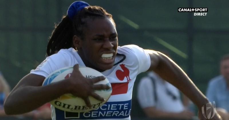 Dubaï 7s - Après un sublime offload, les Bleues s'offrent un essai de 100m et les Black Ferns !