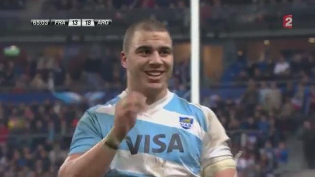 VIDEO. Argentine - Très solide face au XV France, le jeune Facundo Isa a impressionné Bernard Laporte