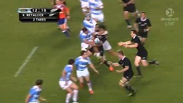 VÍDEOS.  Argentina – Nueva Zelanda: Ma’a Nonu se sacrifica por el try de Ben Smith