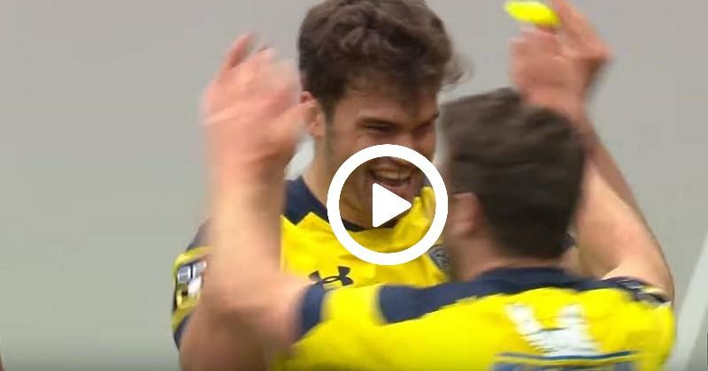 L'exploit personnel de Penaud permet à l'ASM de rejoindre La Rochelle en finale [VIDÉO]