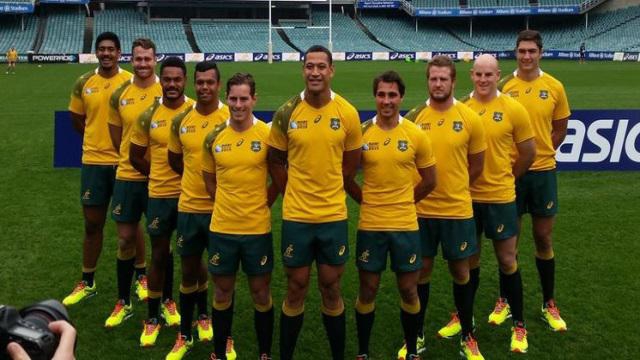 PHOTO. Le nouveau maillot de l'Australie pour la coupe du monde dévoilé