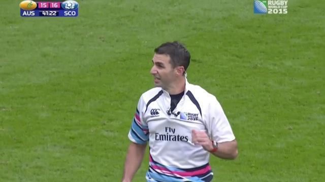 VIDÉO. Australie - Écosse / Arbitrage : Craig Joubert est-il vraiment fautif ?