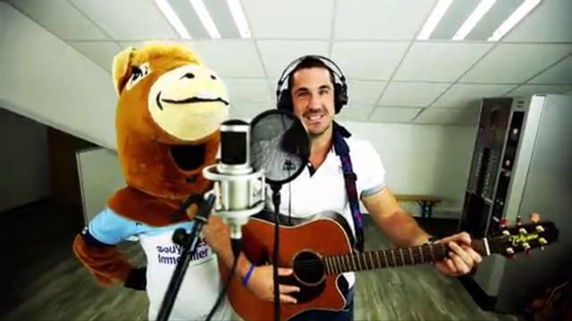 VIDEO. Scott Spedding et l'Aviron Bayonnais poussent la chansonnette en faveur des enfants malades