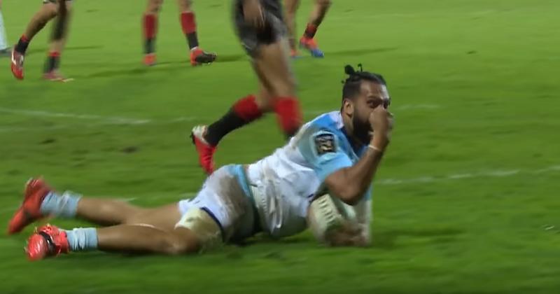 Bayonne - Alofa Alofa dépose Cheslin Kolbe pour l'essai de la victoire [VIDÉO]