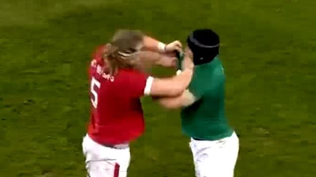 VIDEO. Bagarre et pluie d'essais lors du succès de l'Irlande face au Canada (52-21)