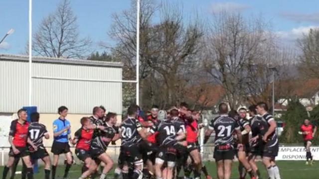 VIDEO. Rugby Amateur - Fédérale 3 : le RC Seyssins dit "je t'aime" à Annonay avec une grosse bagarre générale